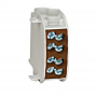 Clema derivatie 25mmp Al/Cu maro IKA26140