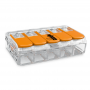 Clema Wago 5 poli cablu litat, cod 221-415
