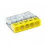 Clema Wago 5 poli x 2.5mmp, cod 2273-205
