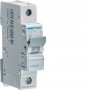 Siguranta automata  1P, 10A, 6kA, curba C, Hager MCN110