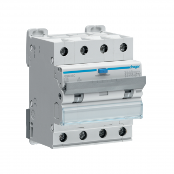Siguranta automata diferentiala RCBO 4P B-16A/30mA tip A ADM416C Hager