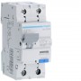 Siguranta automata diferentiala RCBO 1P+N C-25A/300mA tip A AF975J Hager
