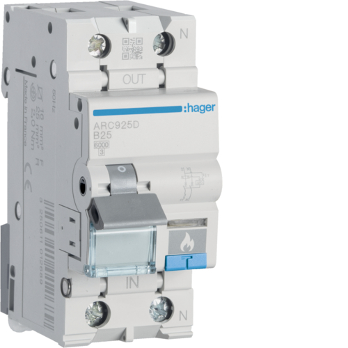 Dispozitiv protectie arc AFDD 25A ARC925D Hager