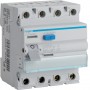 Întrerupător diferențial RCCB 4P 63A, 30mA, tip A, 6kA, Hager CDA463D