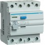 Intrerupator diferential RCCB 4P 25A/300mA, tip AC, Hager CF426J