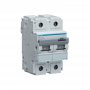 Siguranta automata 2P, 125A, 10kA, curba C, Hager HMF299