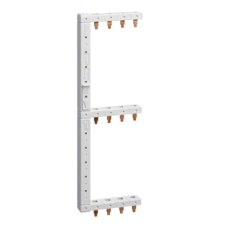 Bareta conectare 3P+N verticala, 3R, 125mm, stanga, Hager KCF668L