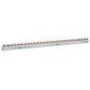 Busbar L1L2L3NL1NL2NL3N.. 57M 80A furca KDN450E Hager