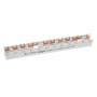 Busbar L1NL2NL3N-L1N-L2N-L3N-L1N 12M 80A furca KDN451D Hager