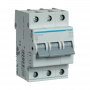 Siguranta automata 3P, 40A, 6kA, curba B, Hager MB340A