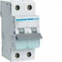 Siguranta automata  2P, 16A, 6kA, curba B, Hager MBN216