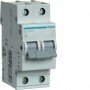 Siguranta automata 2P, 6A, 6kA, curba C, Hager MC206A