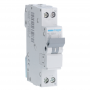 Siguranta automata 1P+N, 25A, 4.5kA, curba C, Hager MJ525J