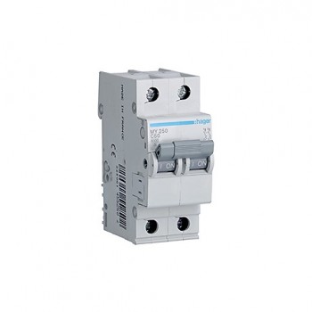 Siguranta automata 2P, 50A, 4.5kA, curba C, Hager MY250