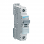 Siguranta automata 1P, 10A, 10kA, curba B, Hager NBN110