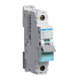 Siguranta automata 1P, 16A, 10kA, curba B, Hager NBN116