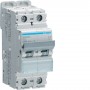 Siguranta automata 2P, 25A, 10kA, curba B, Hager NBN225