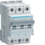 Siguranta automata 3P, 6A, 10kA, curba C, Hager NCN306