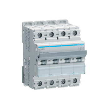 Siguranta automata 4P 25A 10kA C, Hager NCN425