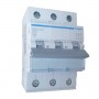 Siguranta automata 3P, 16A, 6kA, curba B, Hager MBN316