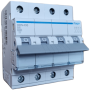 Siguranta automata 4P, 6A, 6kA, curba B, Hager MBN406