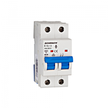 Siguranta automata 2P B 10A 2M 6kA AM618210 Schrack