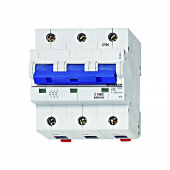 Siguranta automata 3P C 100A 10kA Schrack BR973910