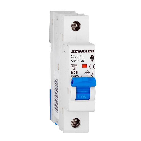 Siguranta automata 1P C 25A 6kA AM617125 Schrack