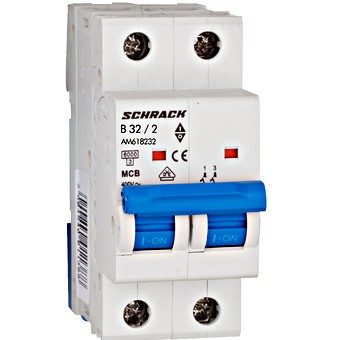Siguranta automata 2P B 32A 2M 6kA AM618232 Schrack