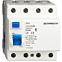 Siguranta automata diferentiala RCCB 3P+N 25A/30mA tip AC 10kA, AR002103 Schrack