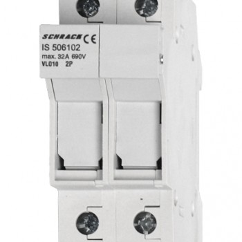 Separator port fuzibil 2P 32A 10x38 IS506102 Schrack