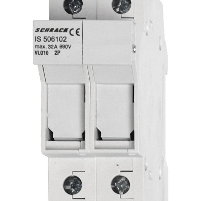 Separator port fuzibil 2P 32A 10x38 IS506102 Schrack