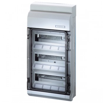 Tablou aparent 36 module 3Rx12M IP65 Hensel cod KV9336