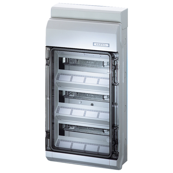 Tablou aparent 36 module 3Rx12M IP65 Hensel cod KV9336