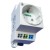 Priza pe sina 16A cu LED WAGO 709-581 GRI