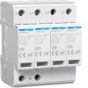 Descarcator supratensiune 4P 15kA debrosabil, Hager SPB415D