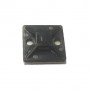 Suport autoadeziv pentru bride 25x25 negru MT-25
