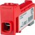 Bloc distributie EDBC-1X25-13X2.5 rosu ETI 1102449