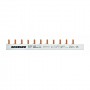 Busbar cu pini 1P/1P+N 57 module 63A 10mmp gri BS990176 Schrack