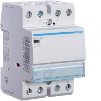 Contactor modular 40A 4NI 230V ESC441 Hager