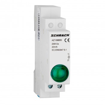 Lampa modulara simpla cu LED, AMPARO, verde, 230V-AC