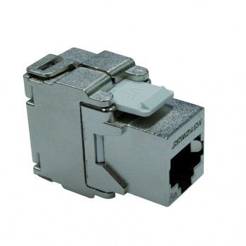 Conector RJ45,  cat.5e, tip KEYSTONE, HSEMRJ5GWS Schrack