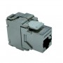 Conector RJ45,  cat.5e, tip KEYSTONE, HSEMRJ5GWS Schrack