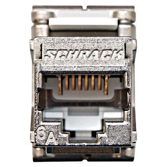 Conector RJ45 ecranat cat.6a/100GB, tip KEYSTONE, HSEMRJ6GWA Schrack