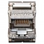 Conector RJ45 ecranat cat.6a/100GB, tip KEYSTONE, HSEMRJ6GWA Schrack