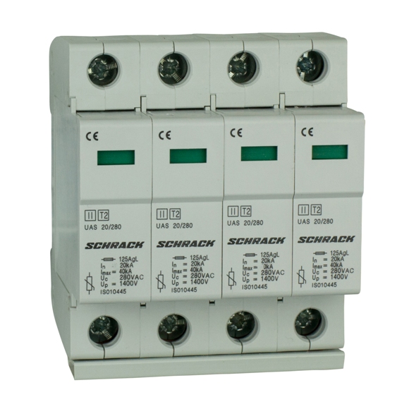 Descarcator supratensiune T2/C 4P IS010449 Schrack