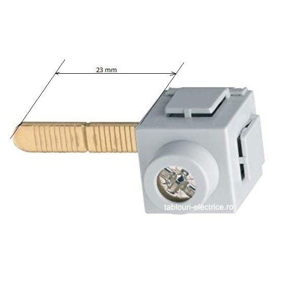 Bornă racord 1P 1x35mmp, Hager KF83D