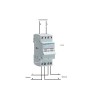 Comutator sursa 2P 25A 230V I-0-II SFT225 Hager