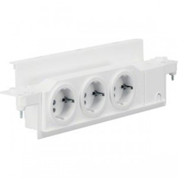 Modul 3 prize schuko tablou multimedia VZ00UP Hager