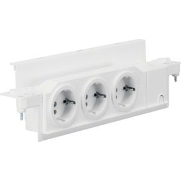 Modul 3 prize schuko tablou multimedia VZ00UP Hager